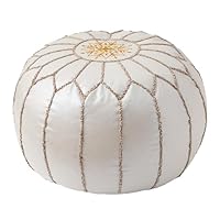 フェイクムートンプフクッション　アイボリー Amazon.co.jp: 萩原 プフ スツール クッション ルタ アイボリー